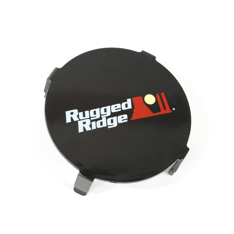 Rugged Ridge 3.5in Round LED Light Cover Black