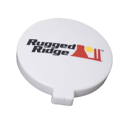 Rugged Ridge 6in Off Road Light Cover White