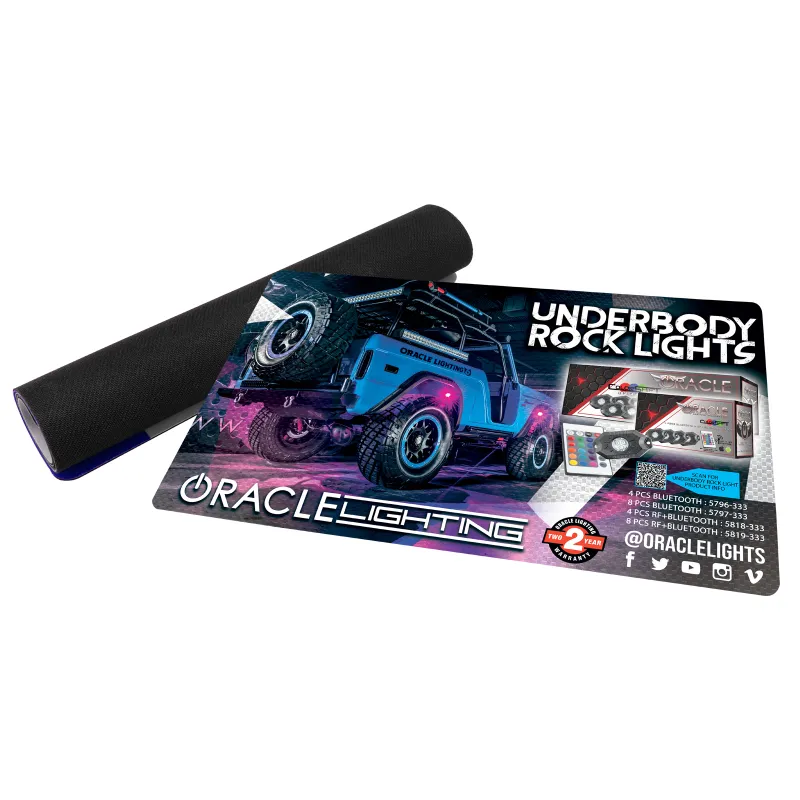 Oracle Neoprene Counter Mat 24in x 14in - Rock Light Design SEE WARRANTY Oracle Neoprene Counter Mat 24in x 14in - Rock Light Design SEE WARRANTY