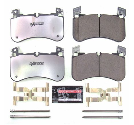 Power Stop 18-19 Land Rover Discovery Front Z36 Truck & Tow Brake Pads w/Hardware