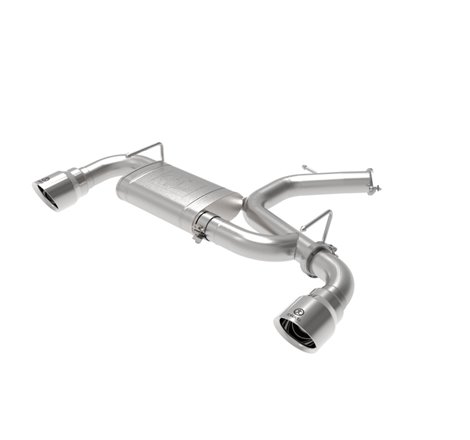 aFe Takeda Exhaust Axle-Back 19-20 Hyundai Veloster N 304SS Polished Dual Tips Exhaust