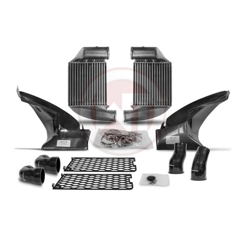 Wagner Tuning Audi RS6 C5 Competition Gen2 Intercooler Kit w/Carbon Air Shroud
