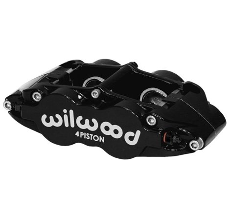 Wilwood Caliper-Forged Superlite 4R 1.38/1.38in Pistons 1.10in Disc, Black