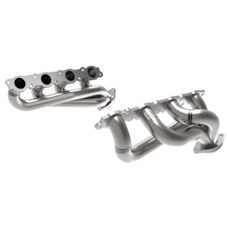 aFe Twisted Steel 1-7/8in 304 SS Headers 20-21 Ford F-250/F-350 V8-7.3L