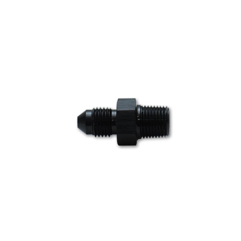 Vibrant -4 AN to 1/16in NPT Straight Adapter Fittings - Aluminum