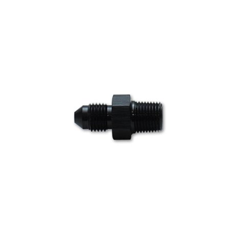 Vibrant -4 AN to 1/16in NPT Straight Adapter Fittings - Aluminum