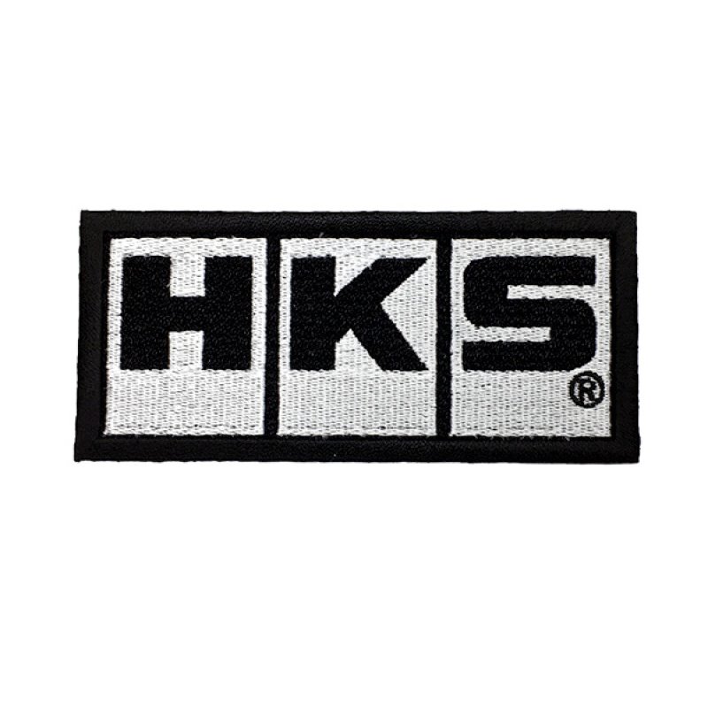 HKS PATCH HKS W105 WHITE