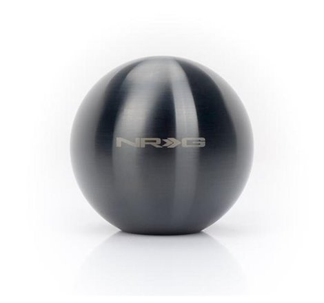 NRG Black Chrome Titanium Round Shifter Heavy Weight