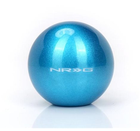 NRG Teal Sparkly Painted Titaniumround Shifter Heavy Weight