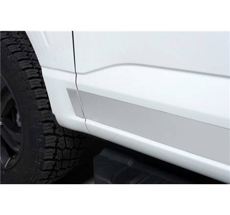 Putco 2021 Ford F-150 Super Cab 6.5ft Short Box Stainless Steel Rocker Panels (4.25in Tall 12pcs)