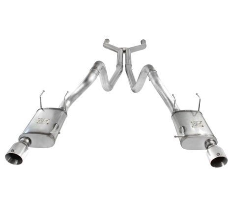 aFe MACHForce XP Cat-Back Exhaust 3in SS w/ Polished Tips 11-14 Ford Mustang GT V8 5.0L