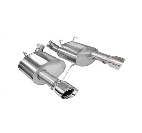 Corsa 11-14 Ford Mustang GT/Boss 302 5.0L V8 Polished Xtreme Axle-Back Exhaust