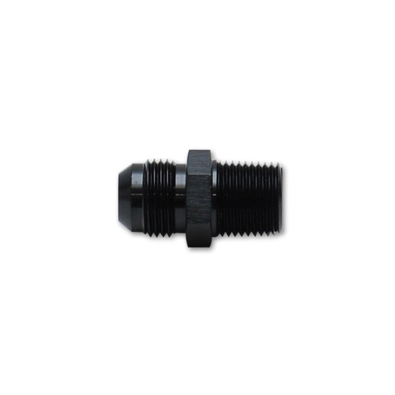 Vibrant -6AN to 1/2in NPT Straight Adapter Fitting - Aluminum