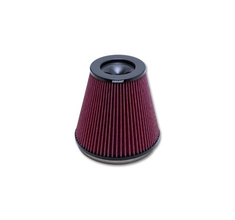 Vibrant The Classic Perf Air Filter 5in Cone OD x 7in Height x 7in Flange ID