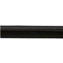 Vibrant -16 AN Black Nylon Braided Flex Hose (10 foot roll)