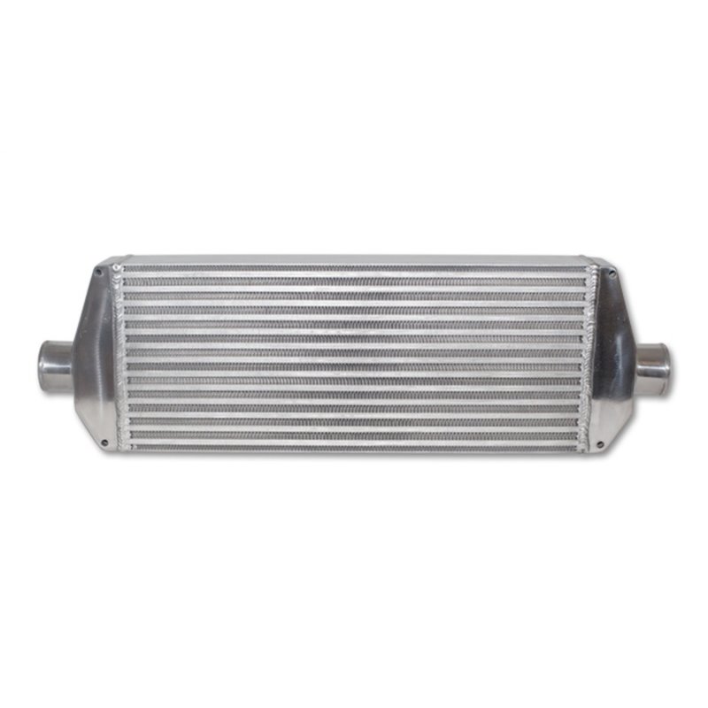 Vibrant Air-to-Air IC Assy complete w/ end tanks core size: 22in Wx9in Hx3.25in thick 2.5in in/out