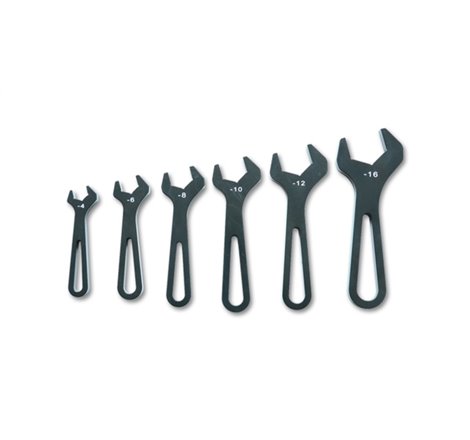 Vibrant Aluminum Wrench Set Set of 6 (AN-4 to AN-16)