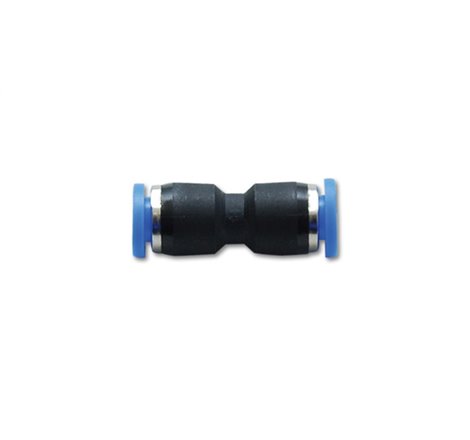 Vibrant Union Straight Pneumatic Vacuum Fitting - for use with 5/32in (4mm) OD tubing