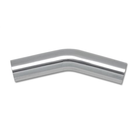 Vibrant 2in O.D. Universal Aluminum Tubing (30 degree Bend) - Polished