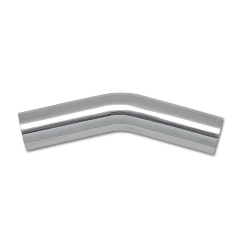 Vibrant 2.5in O.D. Universal Aluminum Tubing (30 degree Bend) - Polished