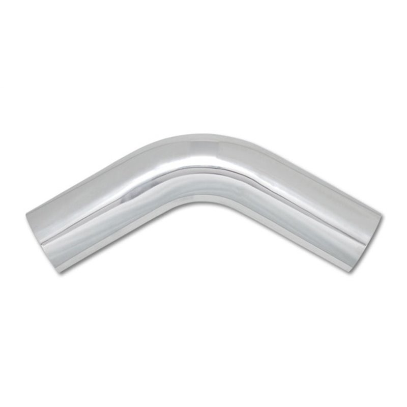 Vibrant 2in O.D. Universal Aluminum Tubing (60 degree Bend) - Polished
