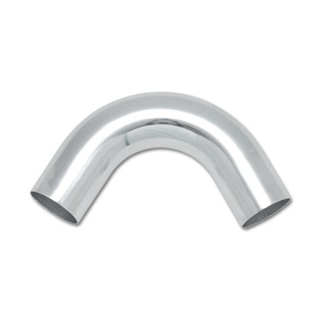 Vibrant 2.5in O.D. Universal Aluminum Tubing (120 degree Bend) - Polished