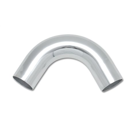 Vibrant 2.75in O.D. Universal Aluminum Tubing (120 degree Bend) - Polished