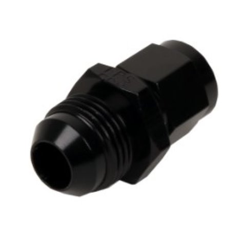 Aeromotive Fitting Female AN-06 to Male AN-08 Flare Black