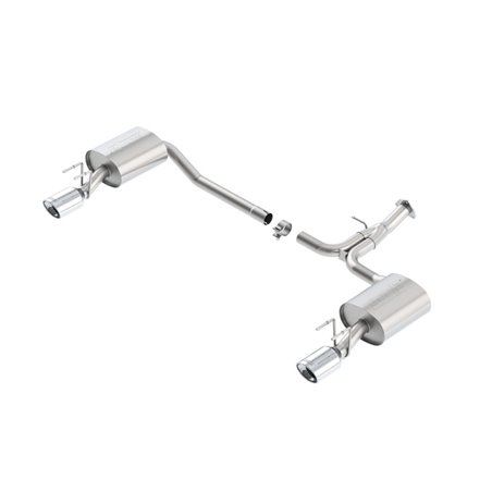 Borla 13-15 Honda Accord Coupe 3.5L FWD SS Rear Section Single Split Rear Exit Touring Exhaust