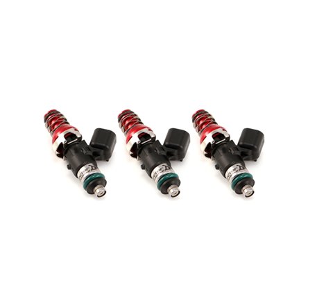 Injector Dynamics 1340cc Injectors - 48mm Length - 11mm Gold Top - 14mm Lower O-Ring (Set of 3)