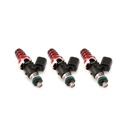 Injector Dynamics 1340cc Injectors - 48mm Length - 11mm Gold Top - 14mm Lower O-Ring (Set of 3)