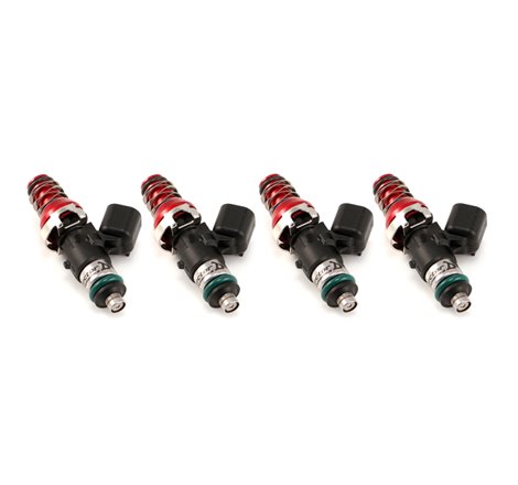 Injector Dynamics 1340cc Injectors - 48mm Length - 11mm Gold Top - 14mm Lower O-Ring (Set of 4)
