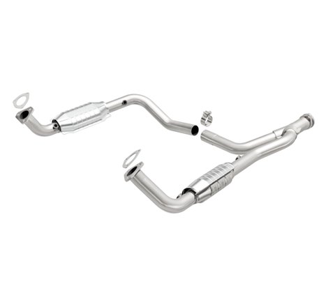 MagnaFlow Conv DF 95-99 Range Rover 4.0/4.6L GEMS Y-Pipe Assembly *NOT FOR SALE IN CALIFORNIA*