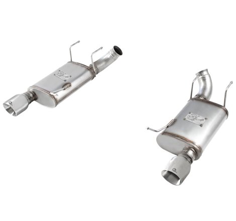aFe MACHForce XP Exhaust 11-14 Ford Mustang GT V8-5.0L 3in. SS Axle-Back w/Polished Tips