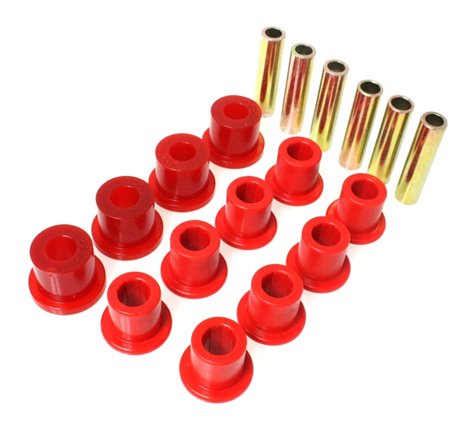 Energy Suspension Spring & Shackle Bushing - Red