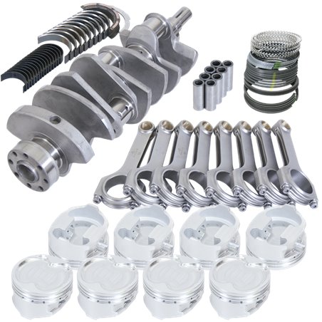 Eagle Ford 4.6L 4-Valve Heads Rotating Assembly Kit with 5.950in H-Beam - +.020 Bore