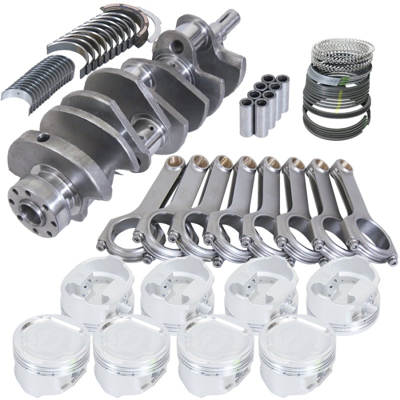 Eagle Ford 4.6L 3 Valve Heads Rotating Assembly Kit - 5.933in H-Beam +.020 Bore