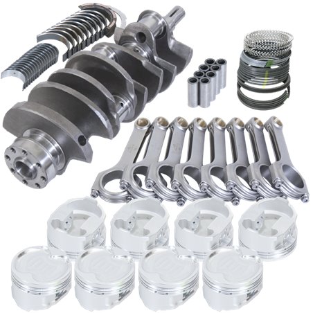 Eagle Ford 4.6L 4 Valve Heads Rotating Assembly Kit - 5.933in H-Beam +.020 Bore
