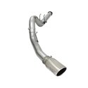 aFe MACHForce XP Exhaust 5in DPF-Back SS Exh 2015 Ford Turbo Diesel V8 6.7L Polished Tip