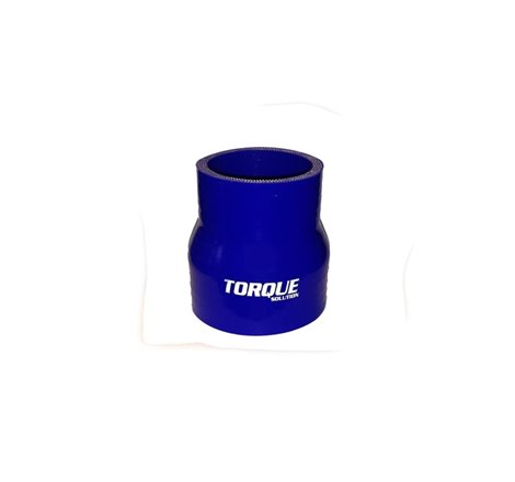 Torque Solution Transition Silicone Coupler: 2 inch to 2.5 inch Blue Universal
