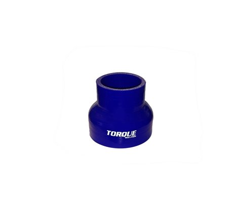 Torque Solution Transition Silicone Coupler: 2 inch to 3 inch Blue Universal