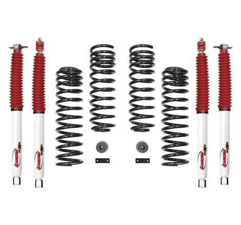 Rancho 07-17 Jeep Wrangler Front and Rear Suspension System - Master Part Number / One Box