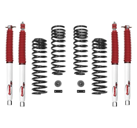 Rancho 07-17 Jeep Wrangler Front and Rear Suspension System - Master Part Number / One Box