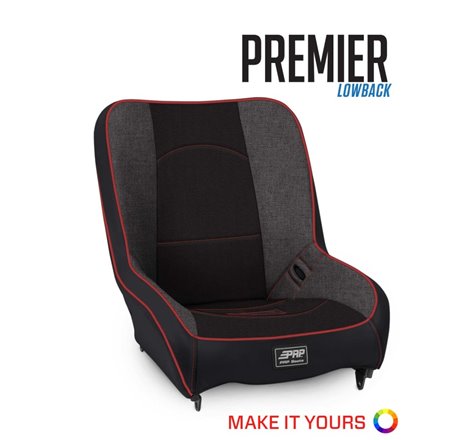 PRP Premier Low Back Suspension Seat - Extra Wide