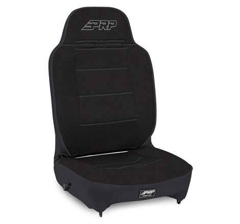 PRP Enduro High Back Reclining Suspension Seat (Driver Side) - All Black