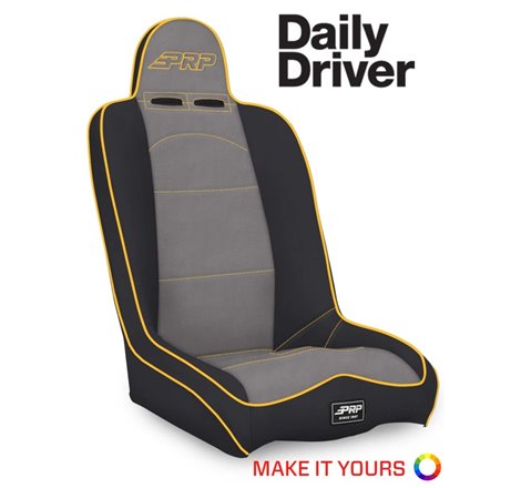 PRP Daily Driver High Back Suspension Seat