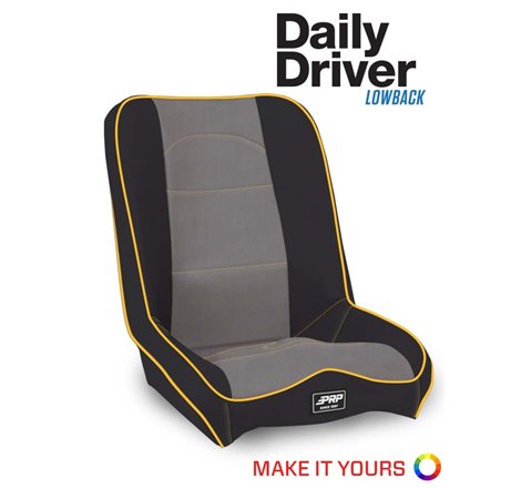 PRP Daily Driver Low Back Suspension Seat