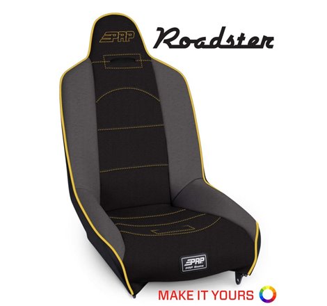 PRP Roadster High Back 4In. Extra Tall Suspension Seat