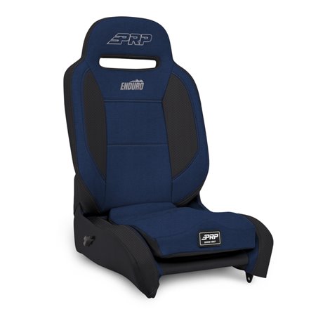 PRP Enduro Elite Reclining Suspension Seat (Passenger Side) Blue/Black