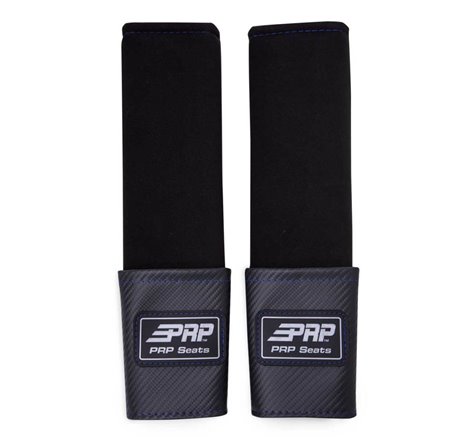 PRP Seatbelt Pads w/Pocket - Blue Trim
